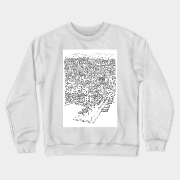 Split Crewneck Sweatshirt by valery in the gallery